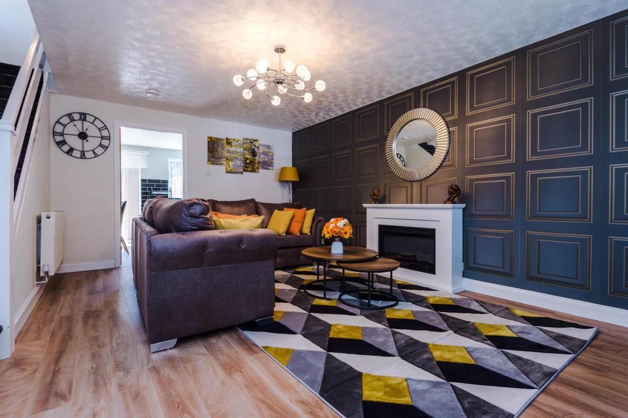 Stylish 4 Bedroom Home Close To Manchester City Centre Ngoại thất bức ảnh