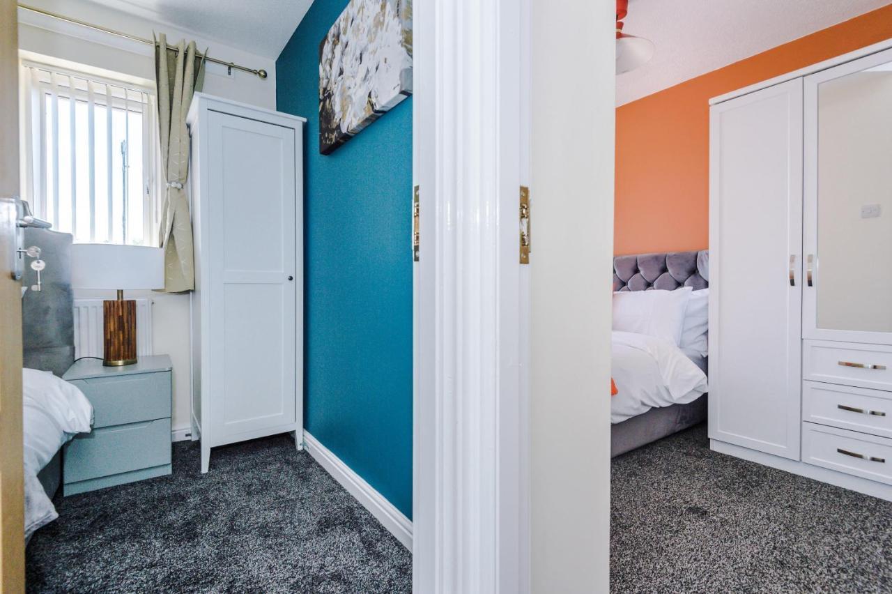 Stylish 4 Bedroom Home Close To Manchester City Centre Ngoại thất bức ảnh