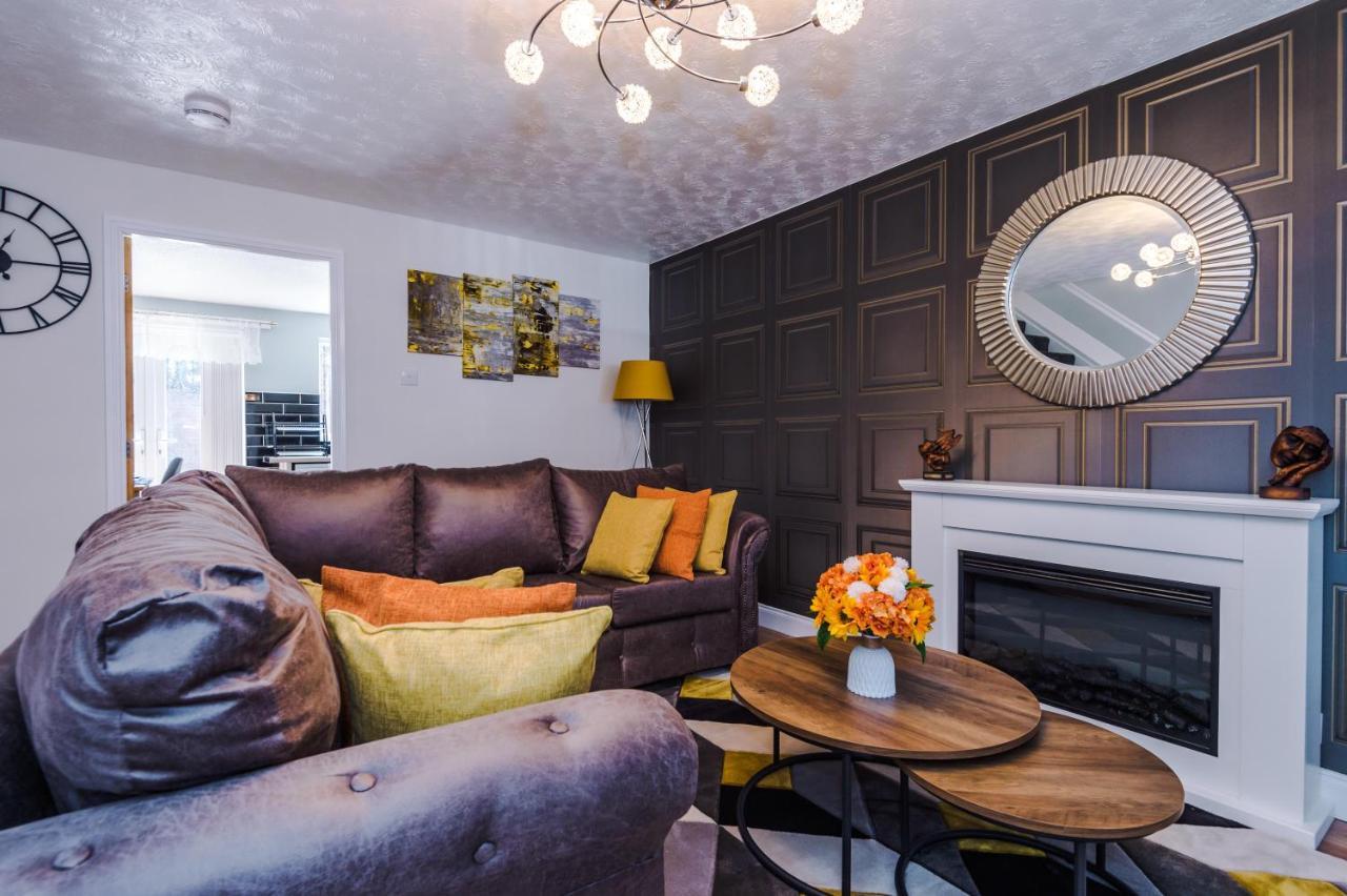 Stylish 4 Bedroom Home Close To Manchester City Centre Ngoại thất bức ảnh
