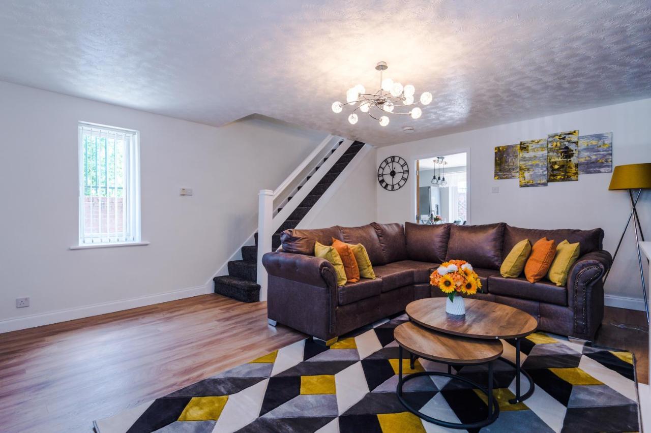 Stylish 4 Bedroom Home Close To Manchester City Centre Ngoại thất bức ảnh